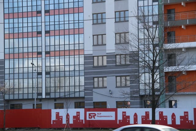 Новостройки на Кушелевской дороге