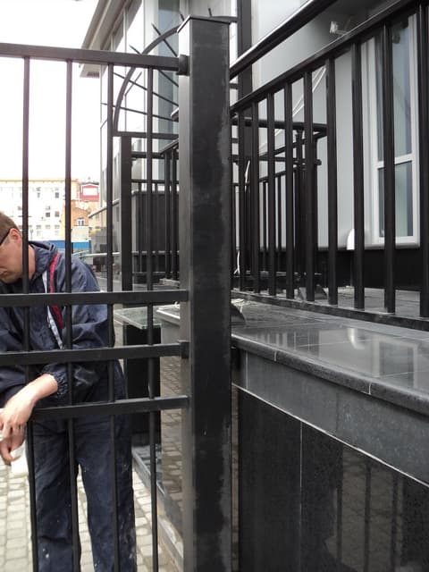 Реставрация ограждения на Певческом пер.